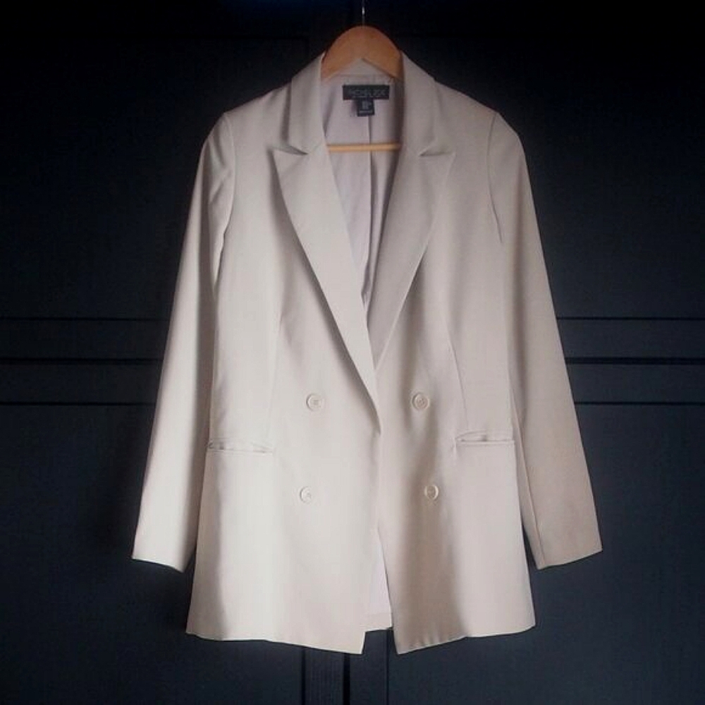 Rachel Zoe | Double Breasted Open Front Blazer